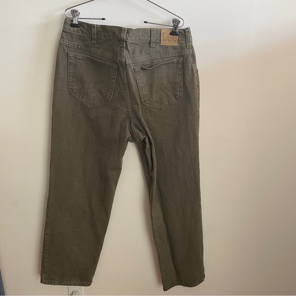 Vintage Lee Olive Green Jeans - Picture 1 of 8